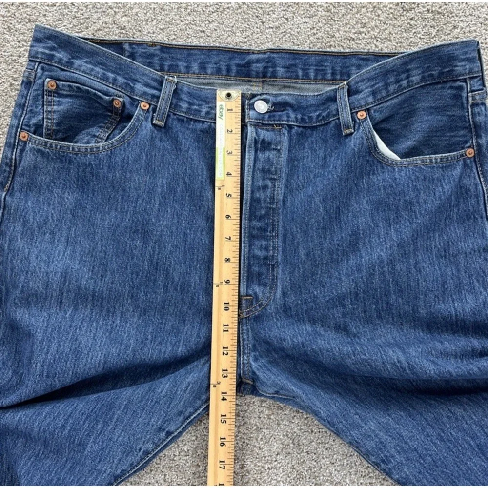 Levis 501 XX Jeans Mens‎ 42x30 Blue Original Stonewash 100% Cotton Made in Egypt